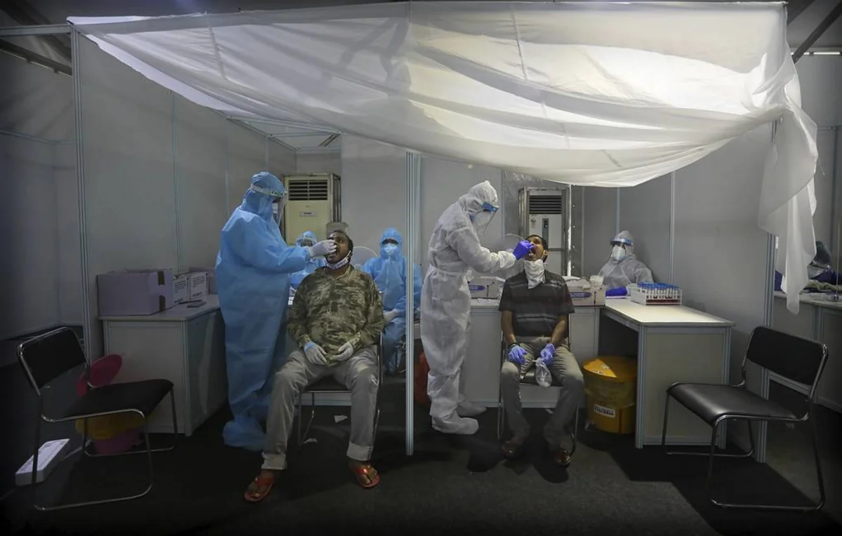 Braziliyada bir gündə COVID-19-a 45,3 min yoluxma aşkarlanıb