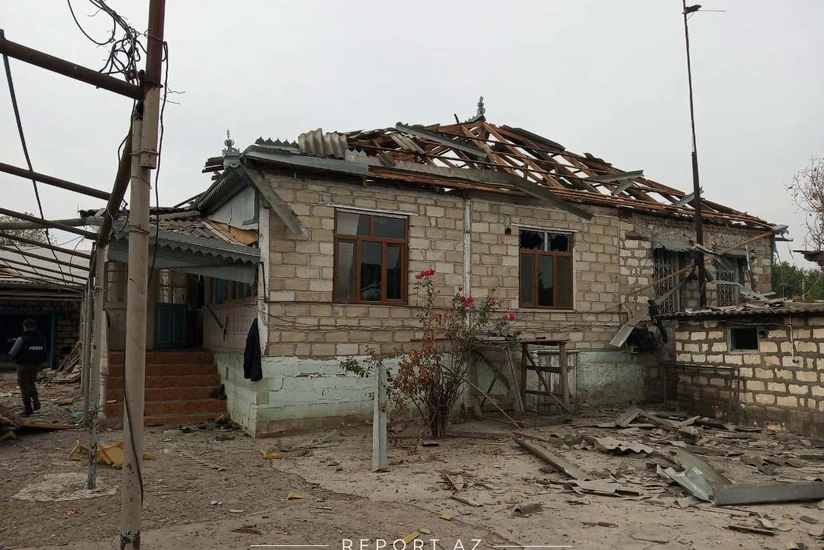 Tərtər şəhəri və rayonun kəndləri atəşə tutulur