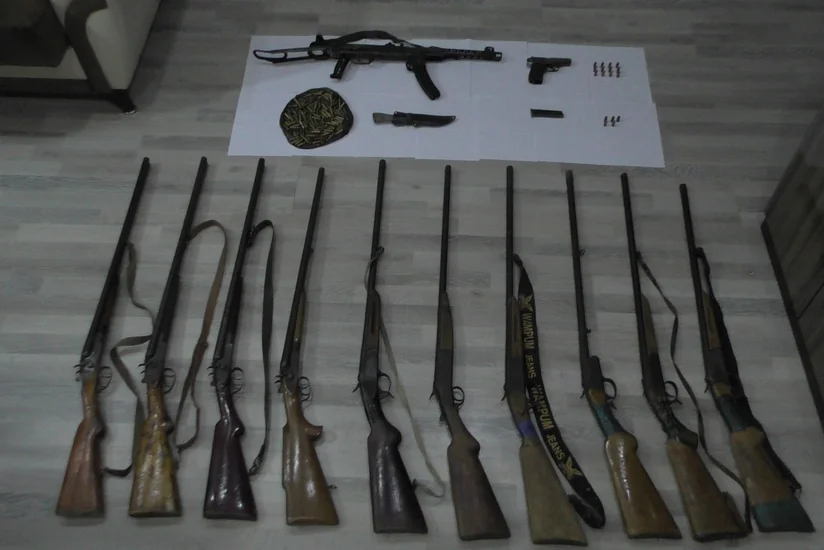 Şəmkirdə silahlı şəxslərə qarşı əməliyyat-axtarış tədbirləri həyata keçirilib