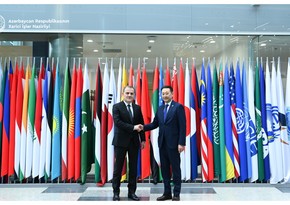 Jeyhun Bayramov, Kairat Sarybay mull expanding activities of CICA