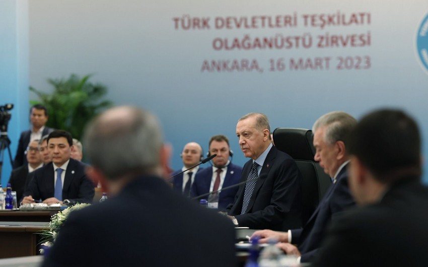 Ərdoğan TDT-yə üzv ölkələrə təşəkkür edib