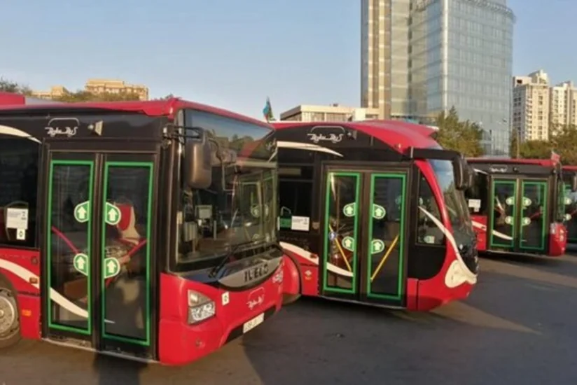 Bakıda 7 marşrut xətti üzrə avtobusların hərəkət sxemi müvəqqəti dəyişdirilib