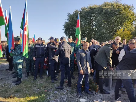 Zaqatalada Birinci Qarabağ müharibəsinin şəhidi Ramiz Mahmudov dəfn edilib - YENİLƏNİB