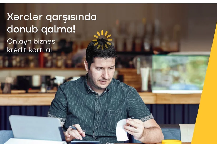 Yelo Bankdan biznesiniz üçün zaminsiz onlayn kredit kartı