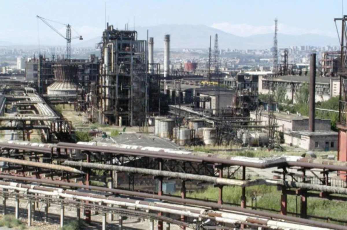 Nairit" chemical plant in Armenia declares bankrupt