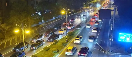 Bakının tıxac olan yolları açıqlanıb - SİYAHI