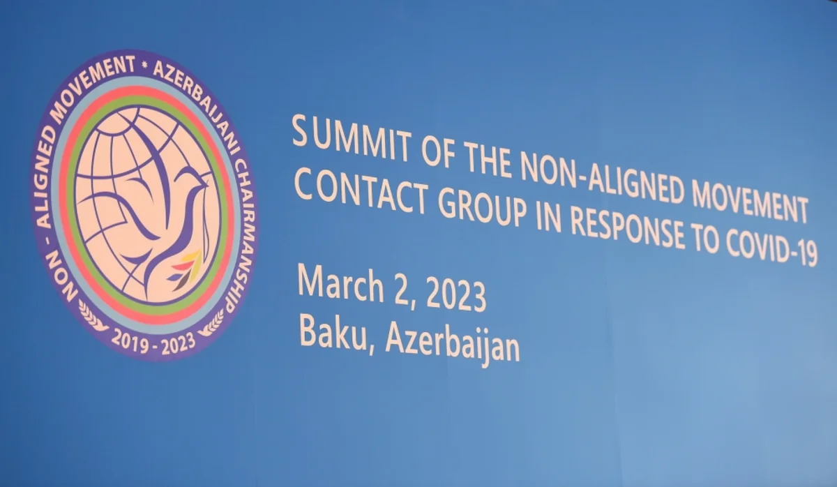 Azərbaycan Qoşulmama Hərəkatının COVID-19-a qarşı mübarizə üzrə Təmas Qrupunun Zirvə görüşünə ev sahibliyi edir