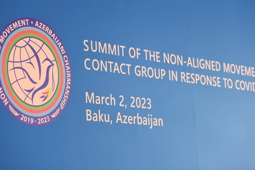 President Ilham Aliyev attending summit-level Meeting of Non-Aligned Movement Contact Group in response to COVID-19 in Baku - UPDATED