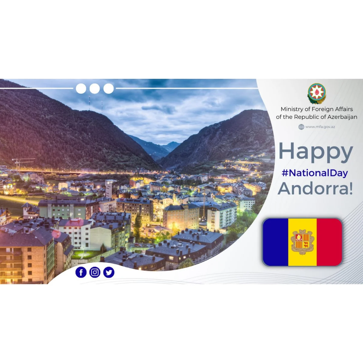 Azerbaijani Foreign Ministry congratulates Andorra