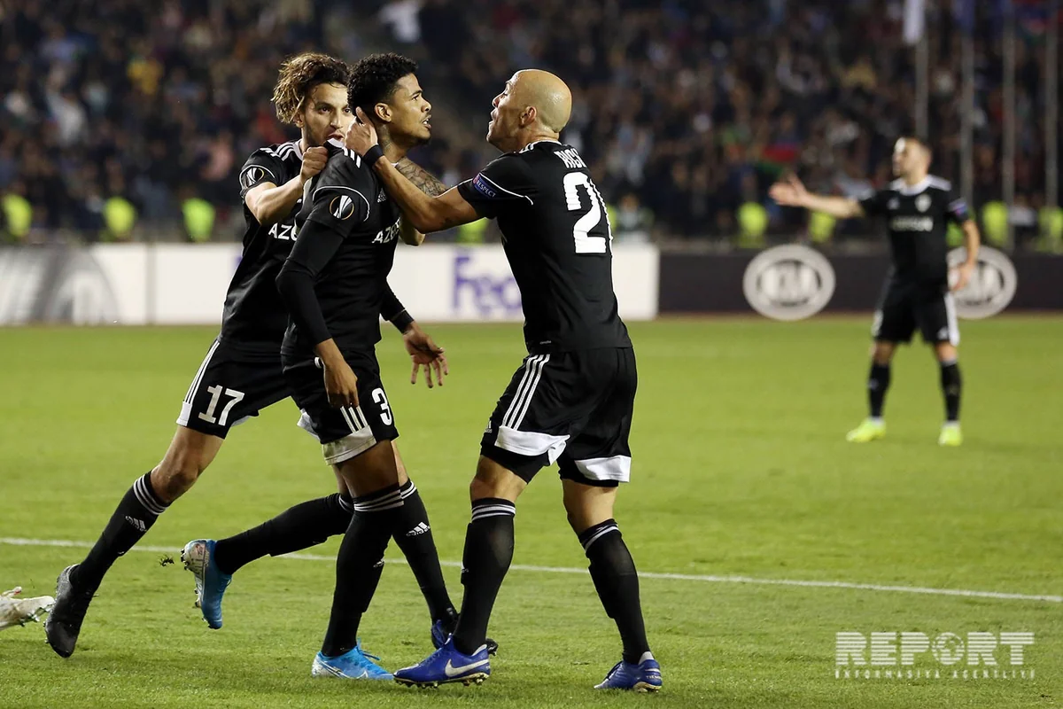 Qarabağ - APOEL oyunu maraqlı anlarla yadda qalıb - FOTOREPORTAJ