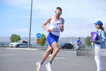 Heydər Əliyev Fondunun təşəbbüsü ilə keçirilən “Bakı Marafonu 2024” start götürüb