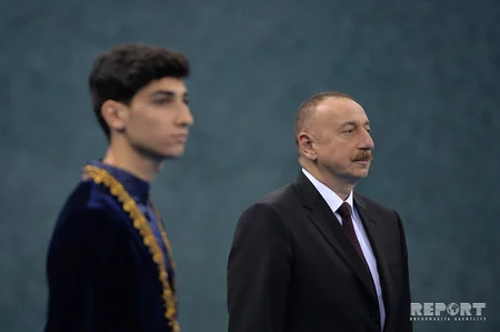 Azərbaycan Prezidenti İlham Əliyev yarışların final görüşünə baxıb - FOTO - YENİLƏNİB-6