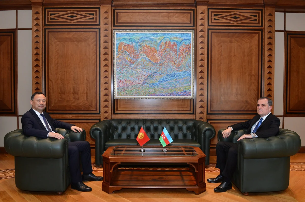 FMs of Azerbaijan and Kyrgyzstan meet in expanded format - UPDATED 2