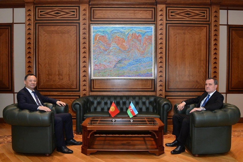 Azərbaycan və Qırğızıstan XİN başçılarının görüşü olub - YENİLƏNİB - 3