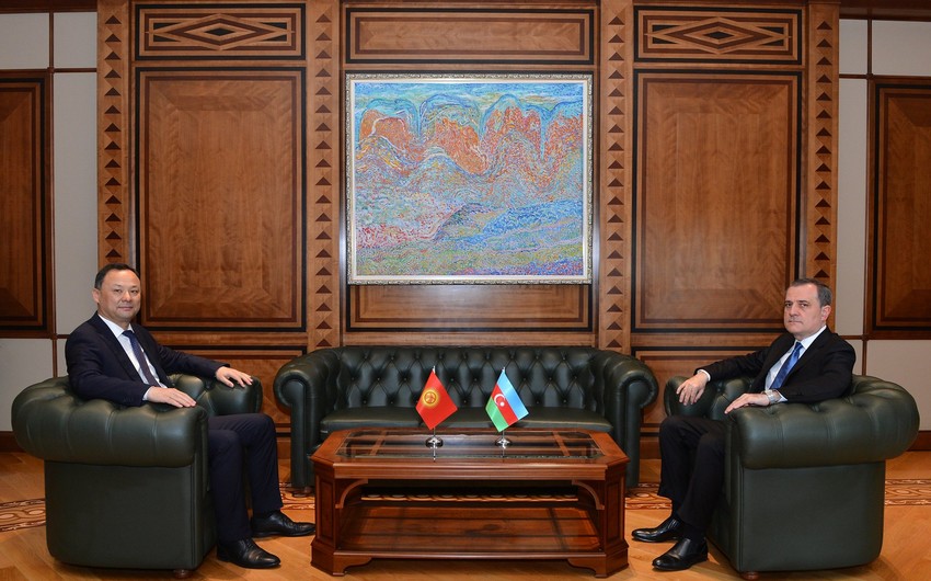 FMs of Azerbaijan and Kyrgyzstan meet in expanded format - UPDATED 2