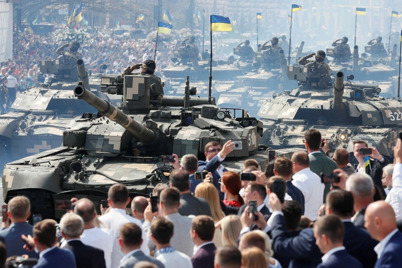 Украина значительно увеличила оборонные расходы в госбюджете на текущий год