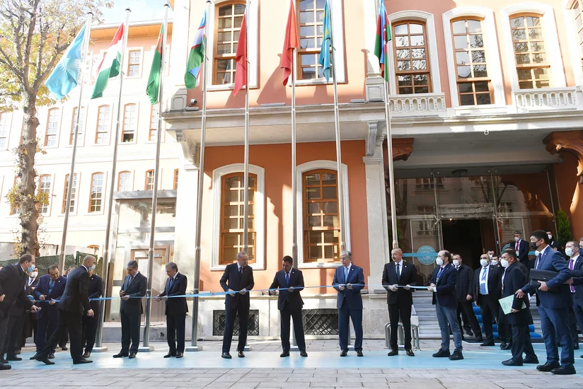 Azerbaijani President attends inauguration of new building of Turkic Council Secretariat in Istanbul