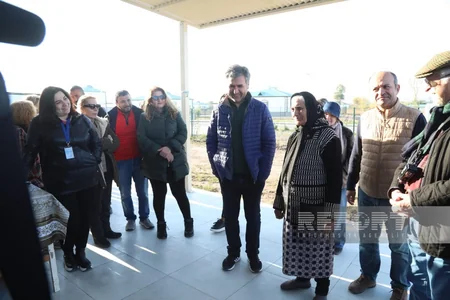 Türkiyəli səyyahlar Zəngilanın Ağalı kəndinə səfər ediblər