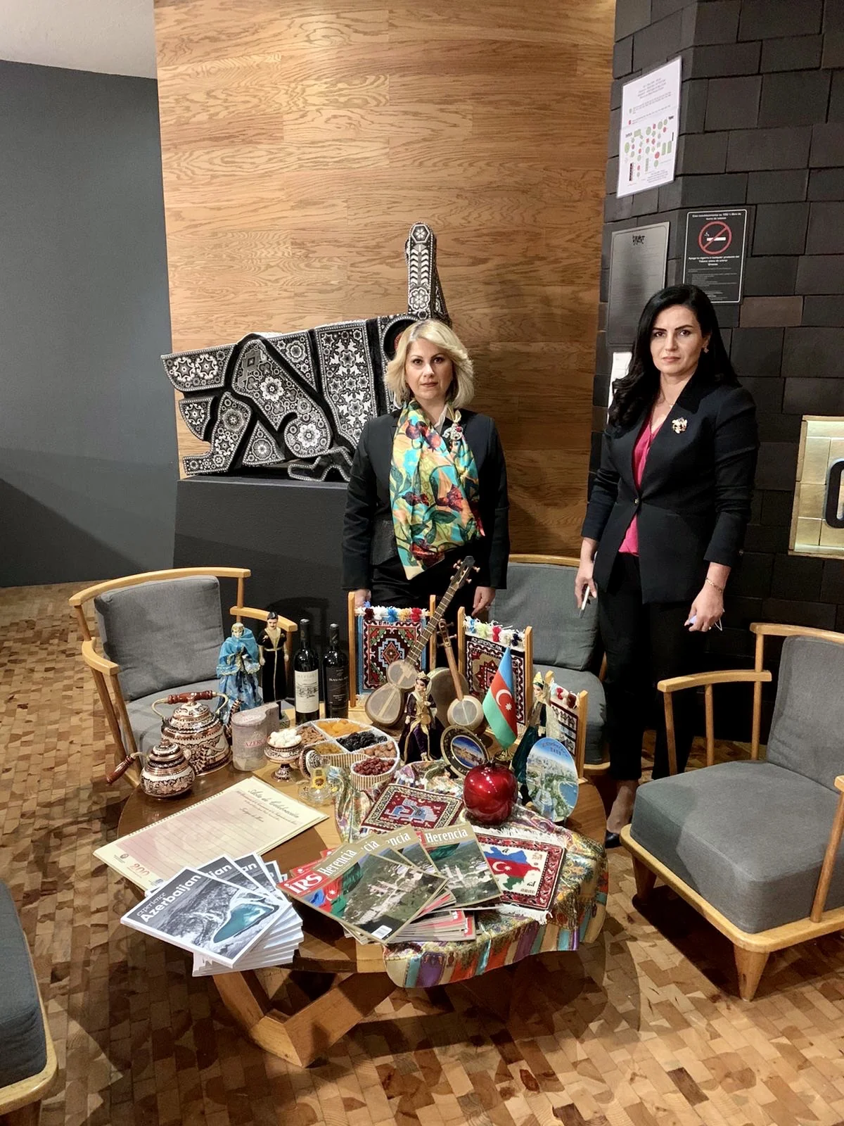 Azerbaijani cuisine demonstrated at Mexican national holiday event