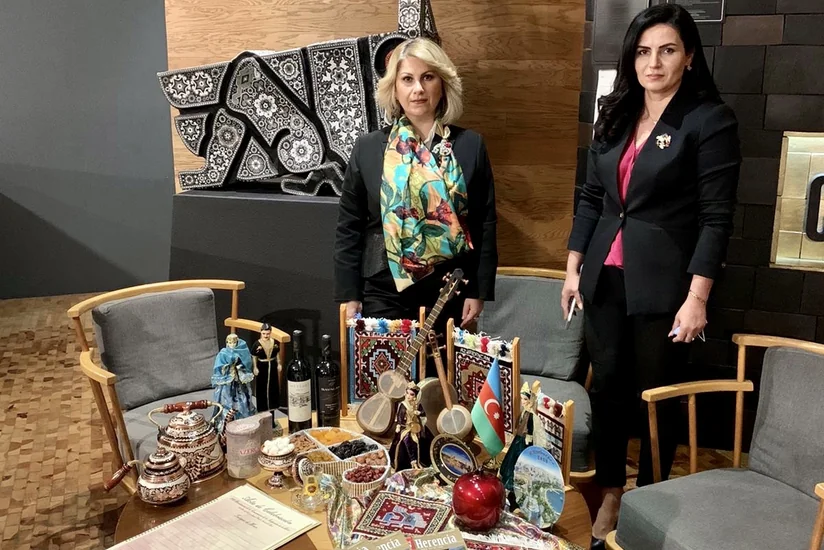 Azerbaijani cuisine demonstrated at Mexican national holiday event