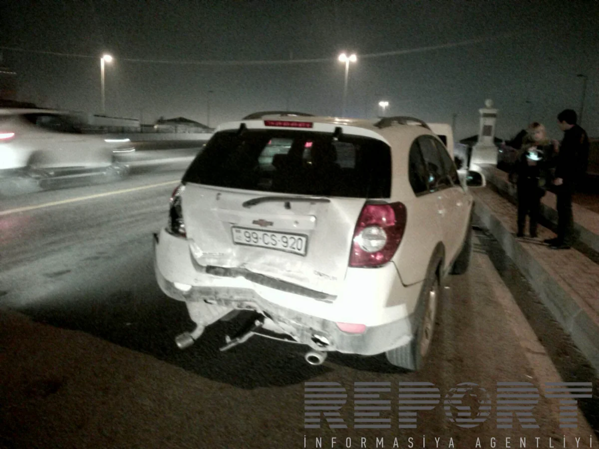 Dərnəgül yolunda yol qəzası baş verib - FOTO