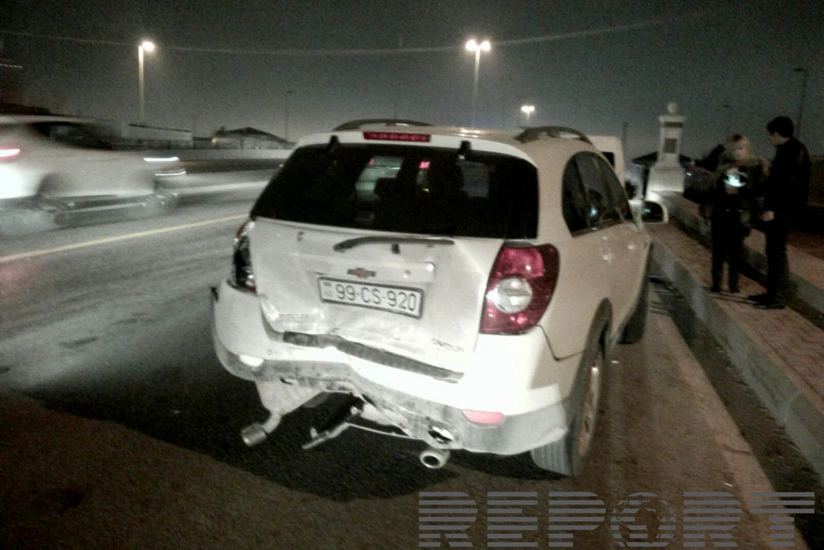 Dərnəgül yolunda yol qəzası baş verib - FOTO