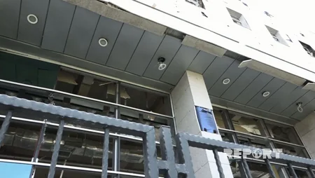 Türkiyə parlamentinin binası partlayışdan sonra - FOTOREPORTAJ