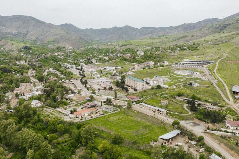 Hadrutda infrastruktur binası tikiləcək