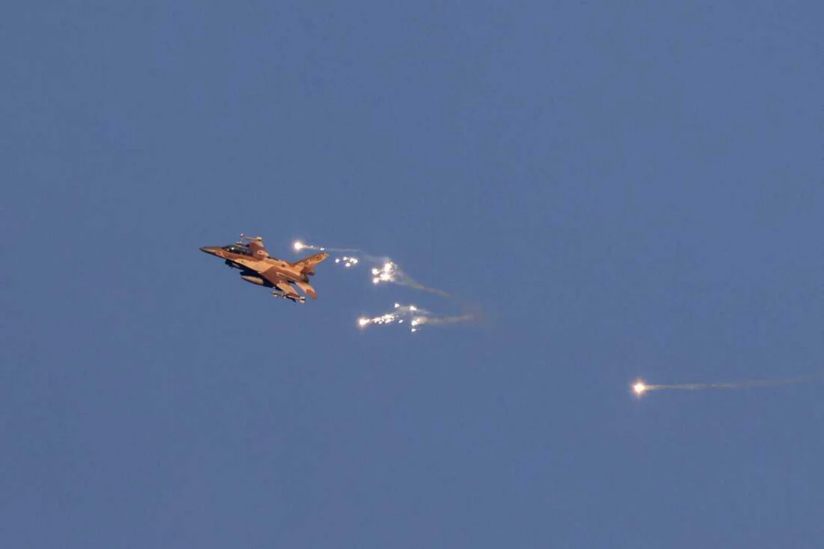 ВВС Израиля атаковали несколько военных объектов Хезболлах в Ливане
