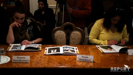 “Əsrin faciəsi sənədli filminin və “Soyqırım Muzeyi” kitab-albomun təqdimat mərasimi keçirilib