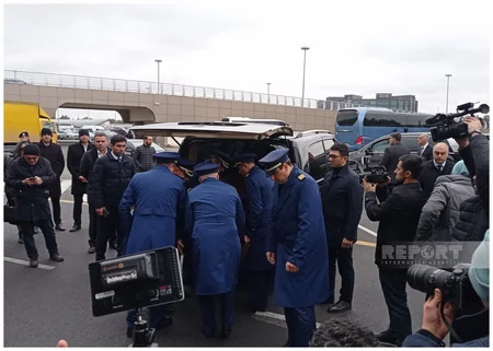 Bakıda təyyarə qəzasında həlak olan ekipaj üzvləri ilə vida mərasimi başa çatıb - YENİLƏNİB-2