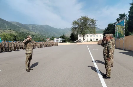 Müstəqillik Günü münasibətilə Azərbaycan Ordusunda silsilə tədbirlər keçirilib