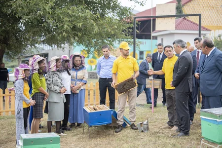 “Şəhərdən Kəndə” layihəsi çərçivəsində daha bir təsərrüfata dəstək verilib