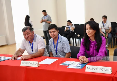Qadınların cəza çəkdiyi müəssisədə səsvermə prosesi keçirilir