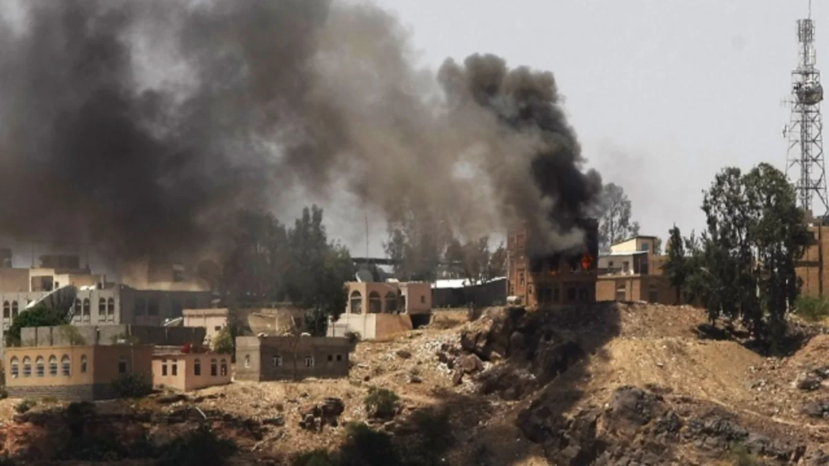 ​More than 20 people killed in air strikes in the capital of Yemen