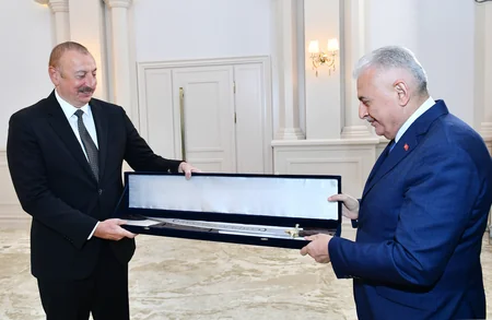 Prezident İlham Əliyev Binəli Yıldırımı qəbul edib - YENİLƏNİB