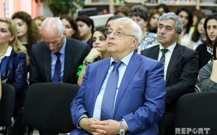ADU-da xalq yazıçısı Elçinin yaradıcılığına həsr olunmuş elmi sessiya keçirilib
