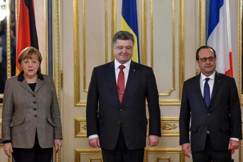 ​Kiyevdə Ukrayna, Almaniya və Fransa liderlərinin görüşü başa çatıb