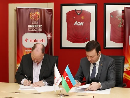 AFFA və Bakcell arasında Avropa çempionatına sponsorluqla bağlı müqavilə imzalanıb