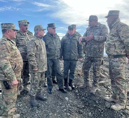Minefield installed by illegal Armenian armed detachments inspected 