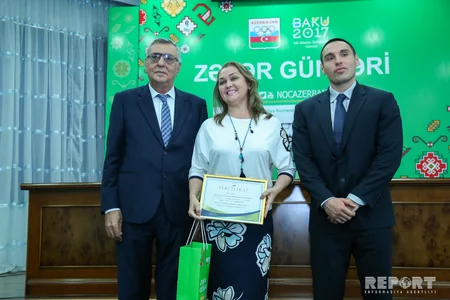 Report News Agency gets award for Baku 2017 Islamic Games