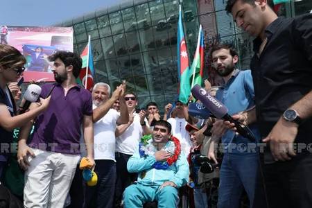 Azərbaycanın daha 6 paralimpiya çempionu Bakıya qayıdıb