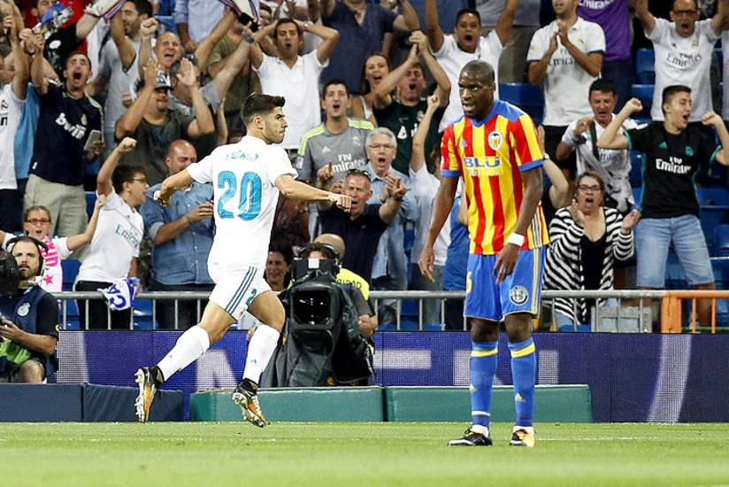 Реал  первый клуб из топ-5 европейских лиг, забивший в 70 матчах подряд