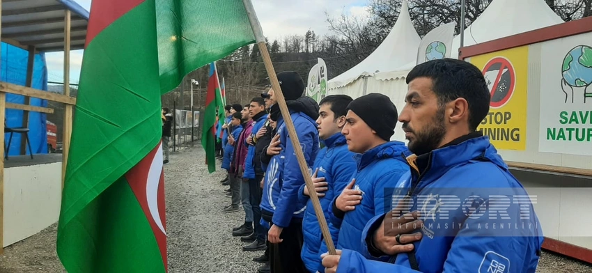 Xankəndi-Laçın yolu: aksiya iştirakçıları 97 gündür dünya ictimaiyyətinə çağırışlar edir 