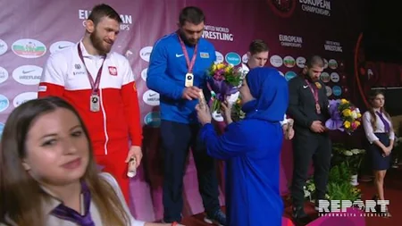 Azərbaycanın sərbəst güləş yığması Avropa çempionatında 3 qızıl, 1 gümüş, 2 bürünc medal qazanıb - FOTO - VİDEO