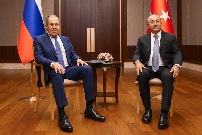 Lavrov və Çavuşoğlu arasında görüş keçirilir