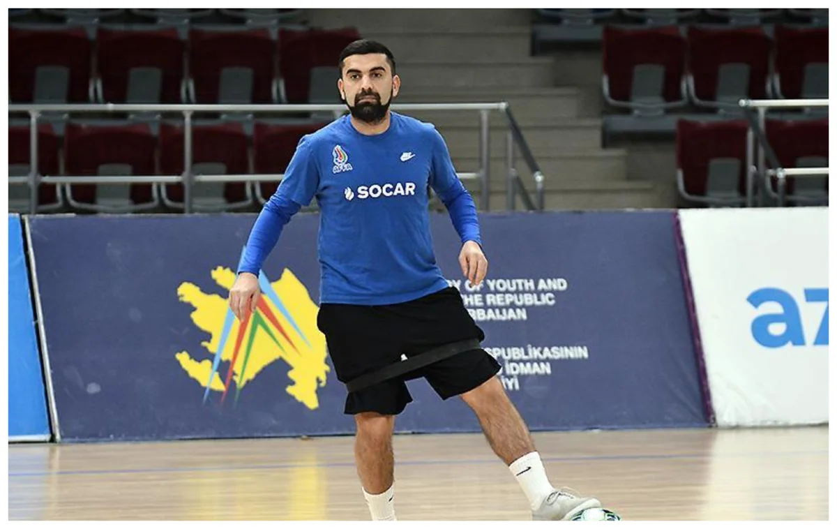 Azerbaijani minifootball player: 'We will go to the 1/8 finals against Romania to win'