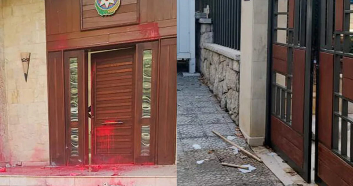 Azərbaycan səfirliyinə xain hücum - erməni terroru Livanda baş qaldırır - ŞƏRH