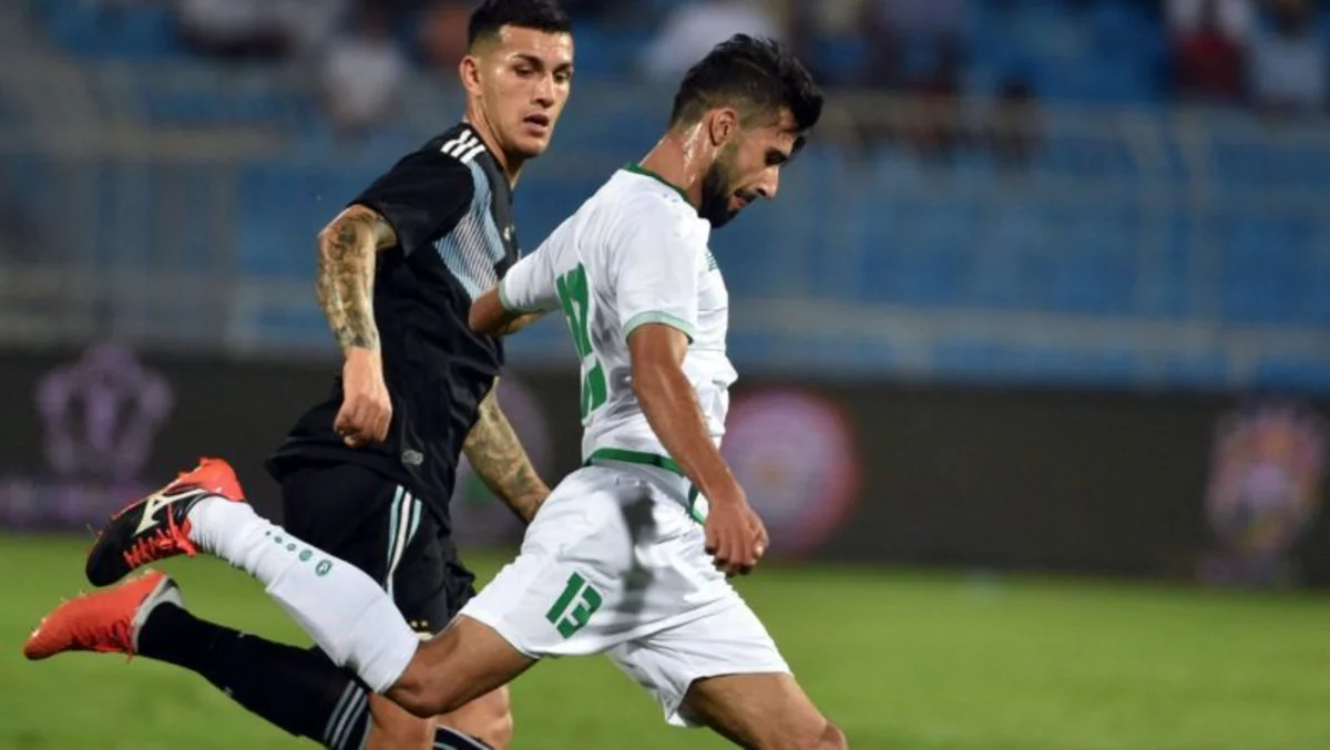 Argentina ilə oyunda anasının ölüm xəbərini alan iraqlı futbolçu əvəzlənib - VİDEO