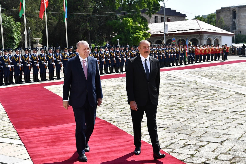 Ərdoğan Azərbaycan Prezidentini Zəfər Günü münasibətilə təbrik edib